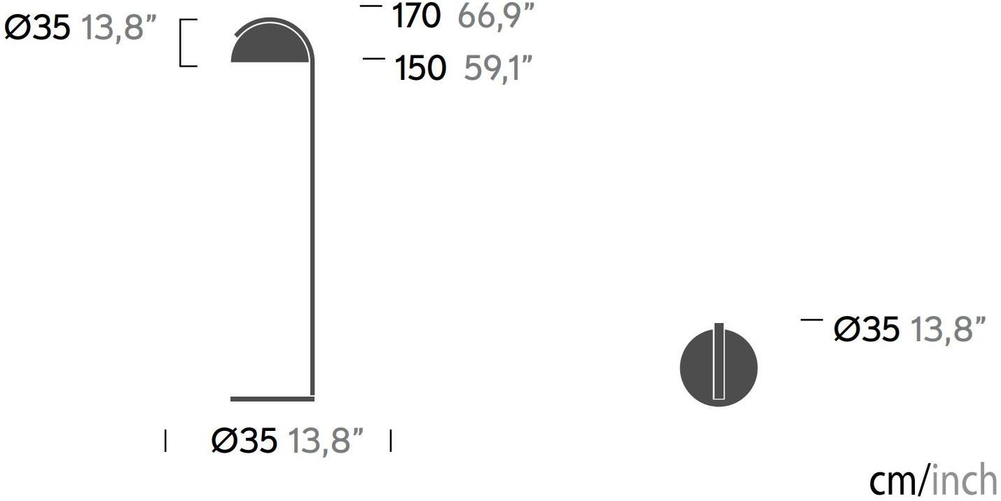 Kettal Торшер для улицы из алюминия sun-id-1356004 - Вид №7