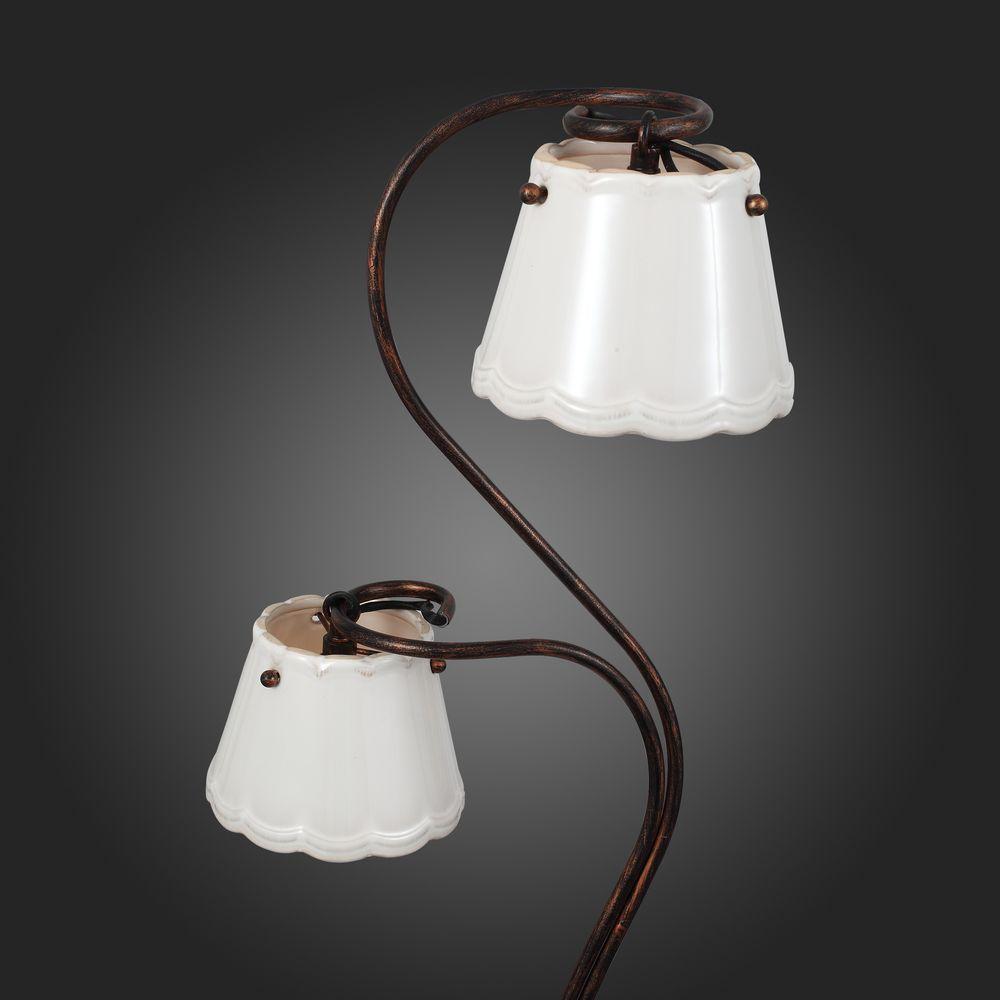 Торшер ST Luce Famiglia SL259.505.02 ST LUCE  081569 Белый;коричневый  - Вид №1