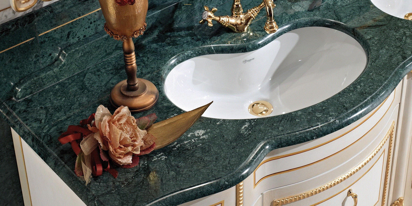 Комплект мебели для ванной 33/3 LINEATRE Versailles 333 - Вид №3