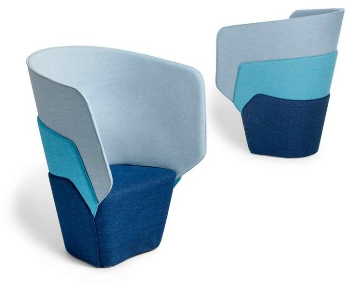 Offecct Кресло из ткани с подголовником sun-id-1431483 - Вид №3