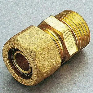 Муфта обжим-Н TIEMME 25(2,3)х1"
