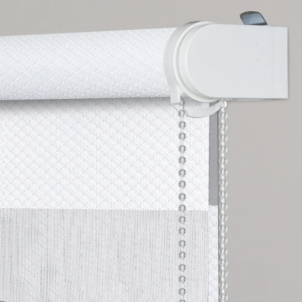 Штора рулонная день-ночь Сиберия 160x175 см белая MIAMOZA Промо 2025 STLM-2195220 - Вид №2