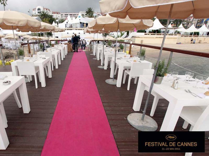 VONDOM Садовый столик с высоким содержанием смолы Jut sun-id-1386395 - Вид №3