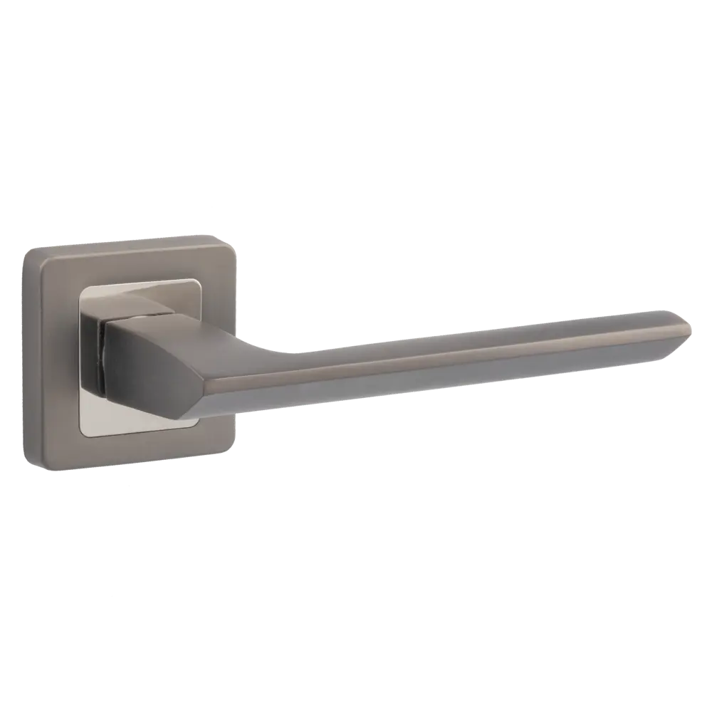 Дверные ручки Armex H-22105-А-GRF без запирания цвет графит STLM-2101252 - Вид №2