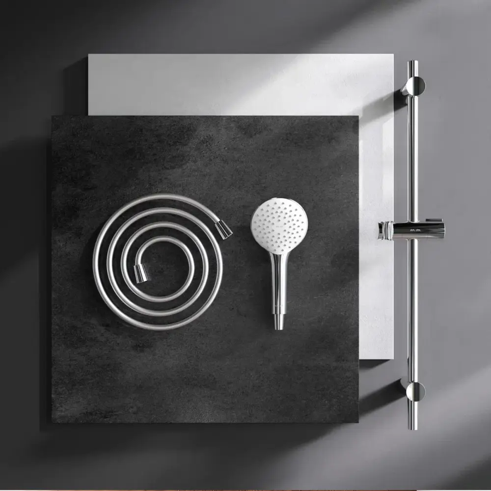 Душевой гарнитур AM.PM Moxie с регулируемой лейкой и хромированным покрытием 89400678 STLM-1565281 - Вид №4