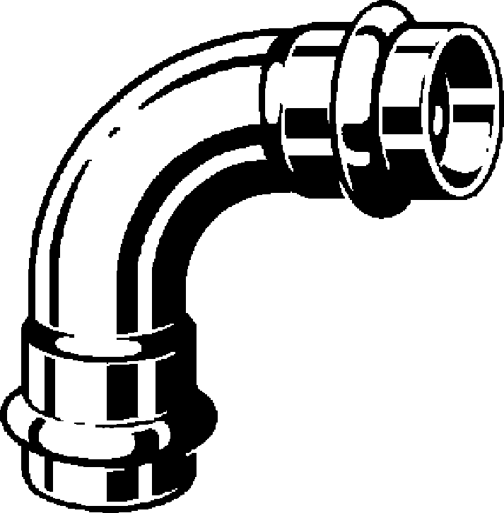 Viega Отвод 90° Sanpress Inox 2316 (435660) 435 660 - Вид №1