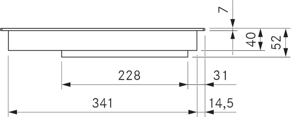 Встраиваемая индукционная плита из стеклокерамики Bora Bora Professional 3.0 ARCH-00092535 - Вид №3