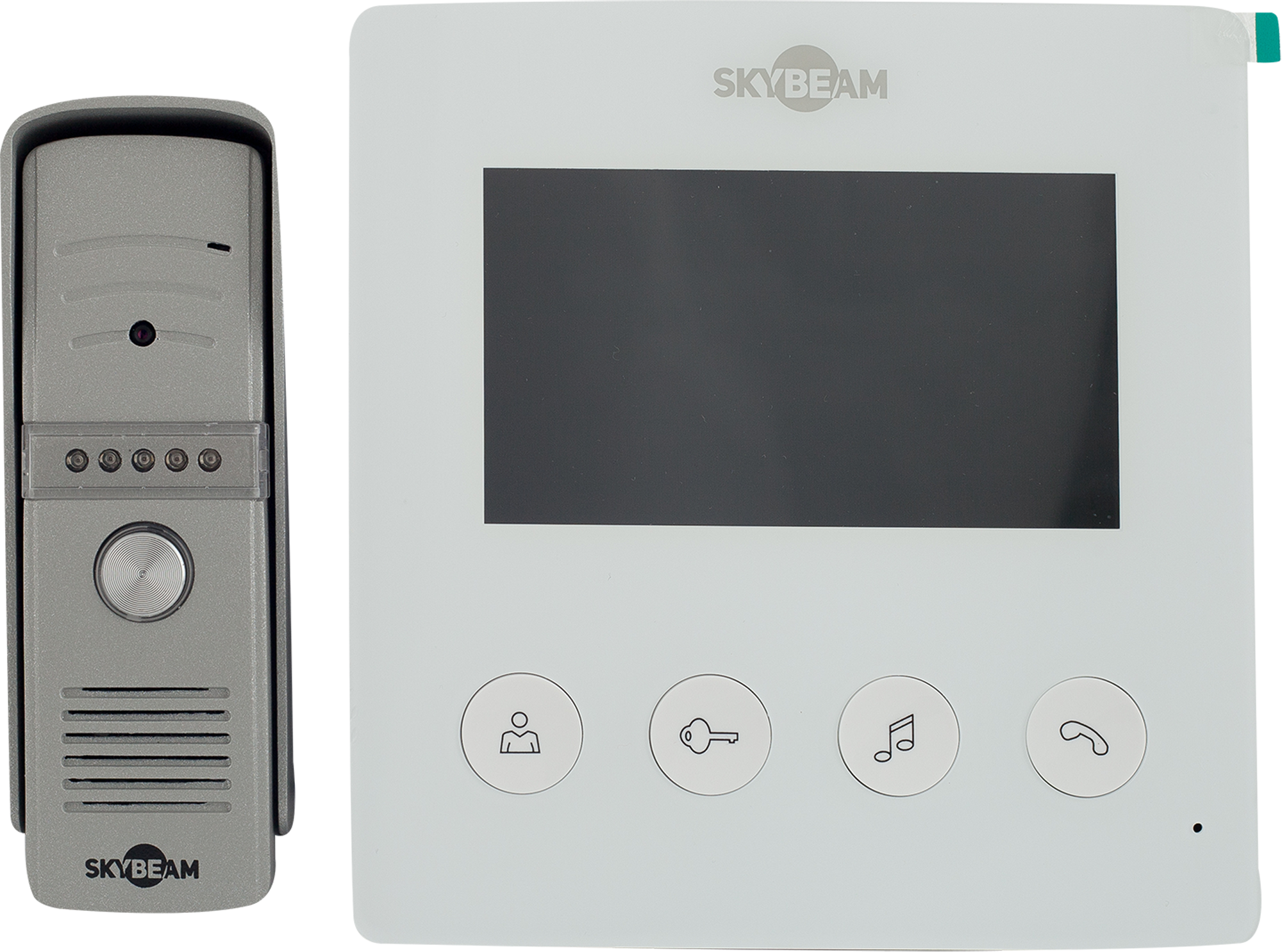 82152946 Комплект видеодомофона 4.3" цвет белый STLM-0020562 SKYBEAM