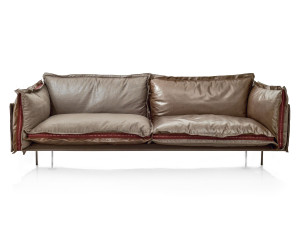 2-местный кожаный диван