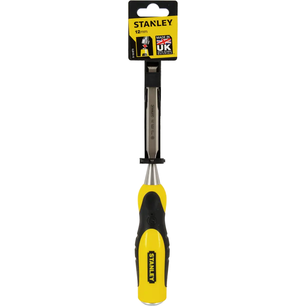 Стамеска Stanley Dynagrip 12 мм с двухкомпонентной ручкой STLM-2185854 - Вид №3