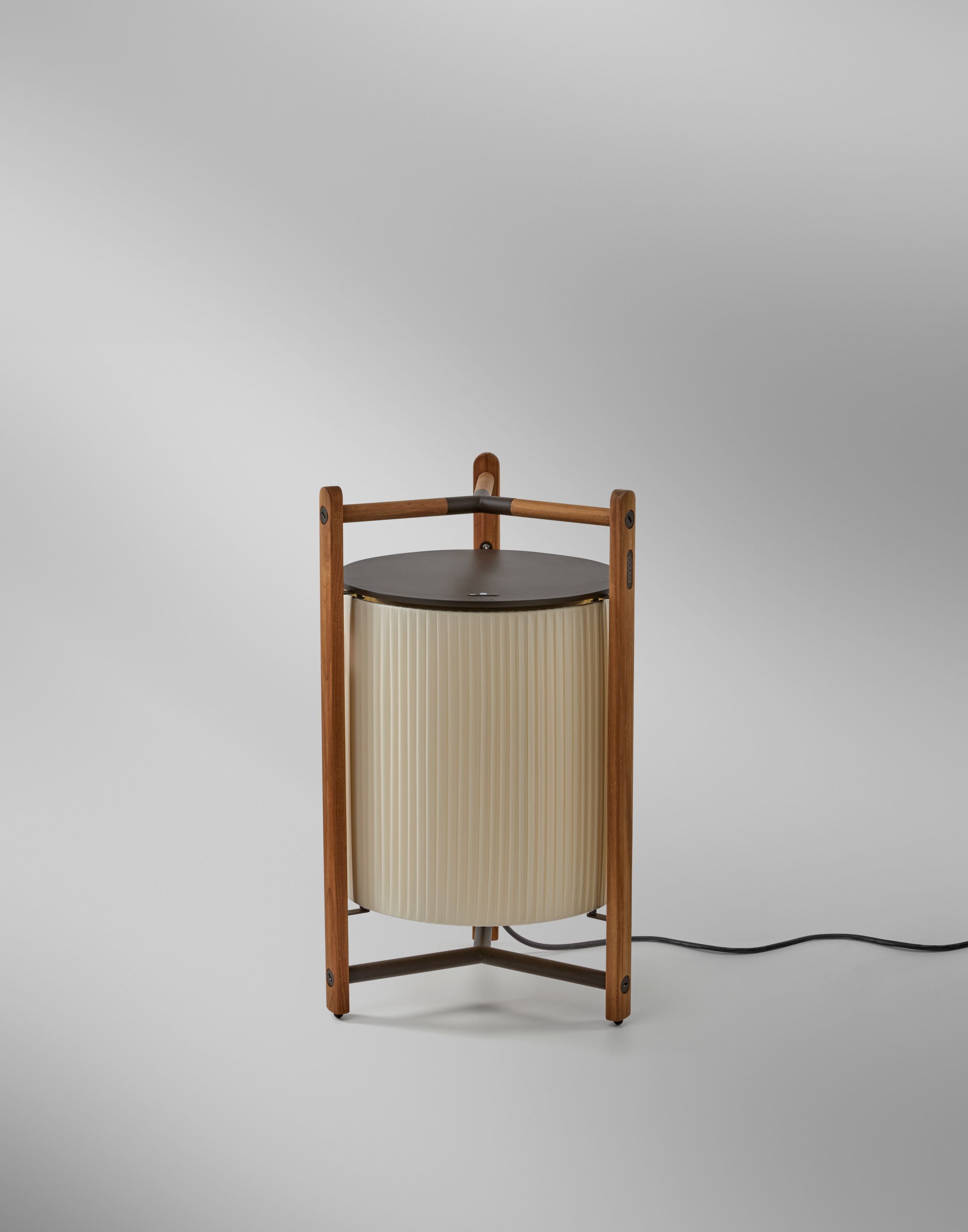 Деревянный светодиодный торшер с регулируемой яркостью Bover Kando ARCH-00053849 - Вид №1