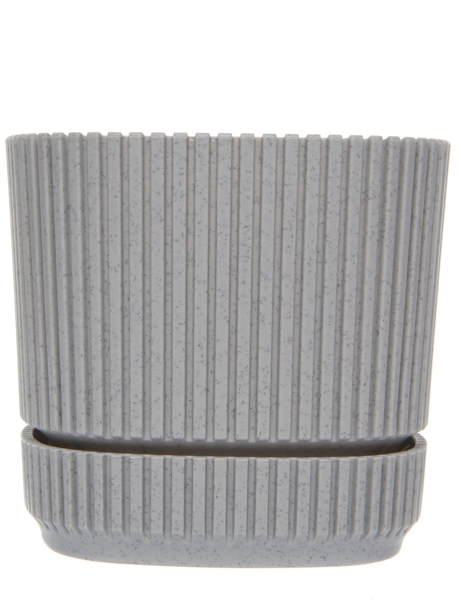 Горшок для цветов Milo 0.6L Grey NAVAKO 16131 - Вид №1
