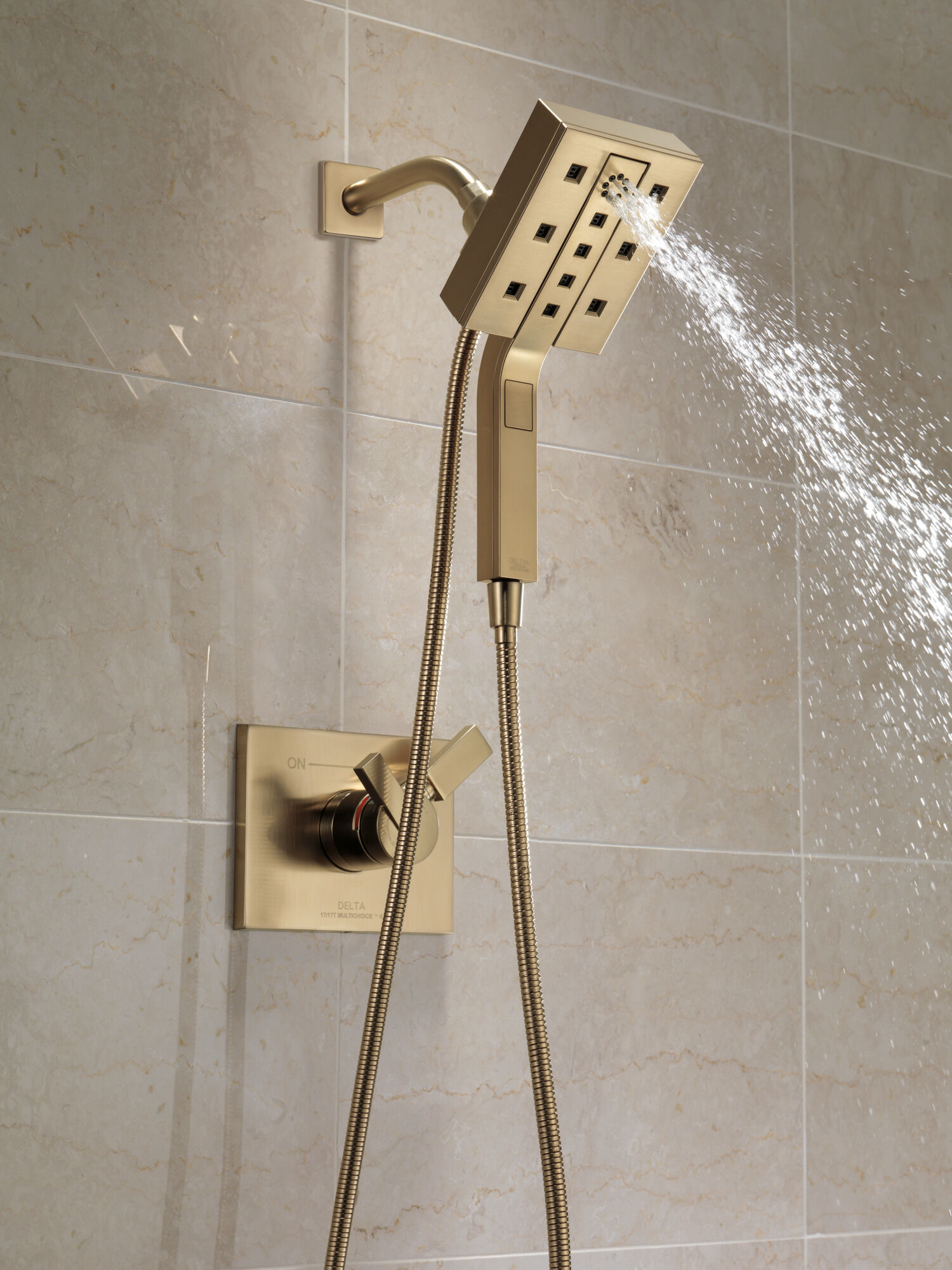 T17053-CZ Облицовка только для клапана Monitor® серии 17 Delta Faucet Vero Шампанское бронза - Вид №11