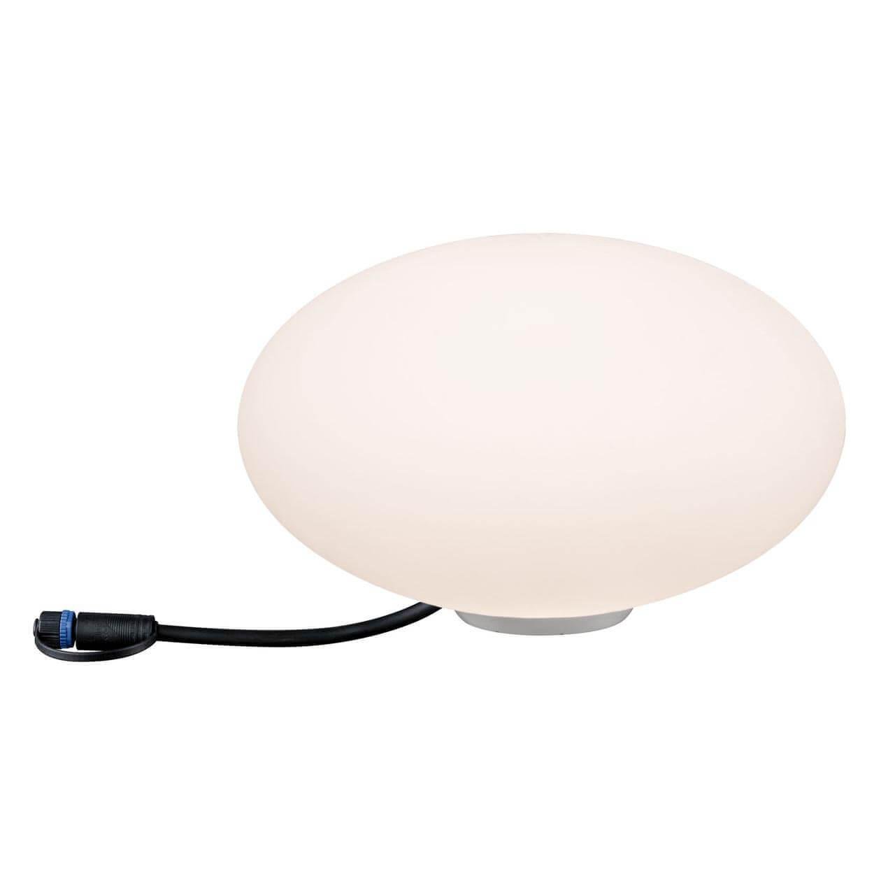 Уличный светильник светодиодный ландшафтный белый D 28 см Lichtobjekt Stone 94175 PAULMANN LICHTOBJEKT STONE 00-3897018 Белый  - Вид №1