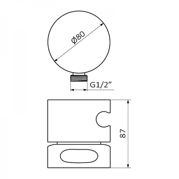 90900002 PREMIUM Черный смеситель 1 фронтального путь фиктивного Черный GRB MIXERS  - Вид №1