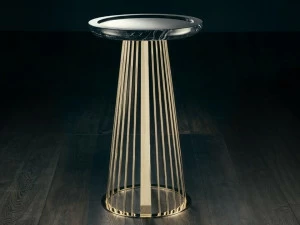 GIOPAGANI Круглый высокий стол Chat noir