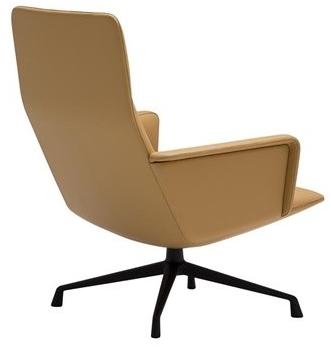 Andreu World 4-спицевое кресло с высокой спинкой Capri lounge Bu1693 - Вид №1