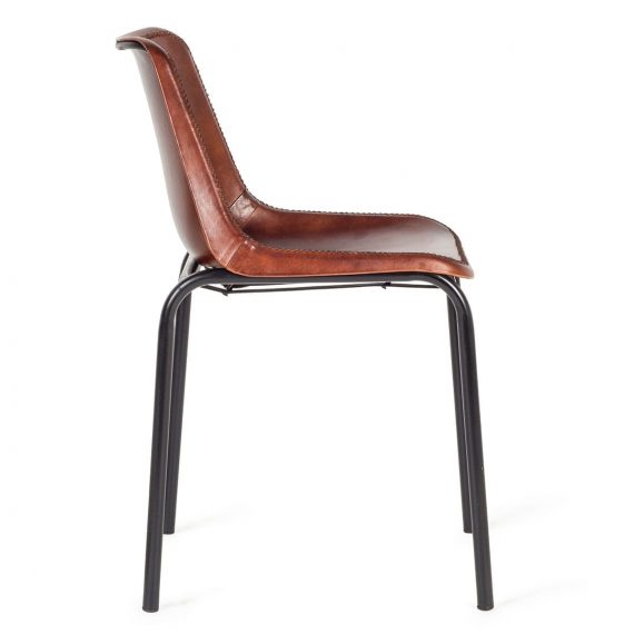 080654 Стул с кожаным сиденьем Francisco Segarra Mews Santreyd