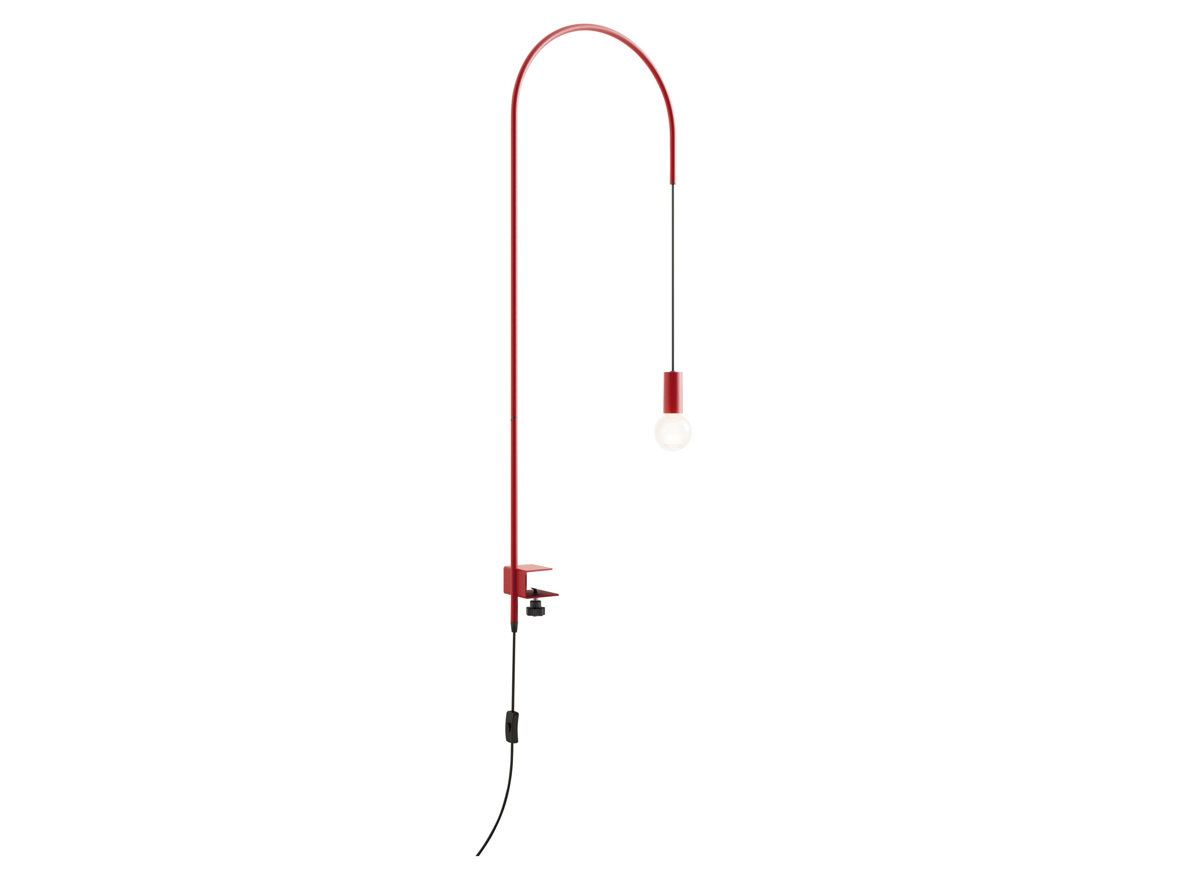 Металлическая светодиодная настольная лампа с зажимом Zafferano провод ARCH-00146015