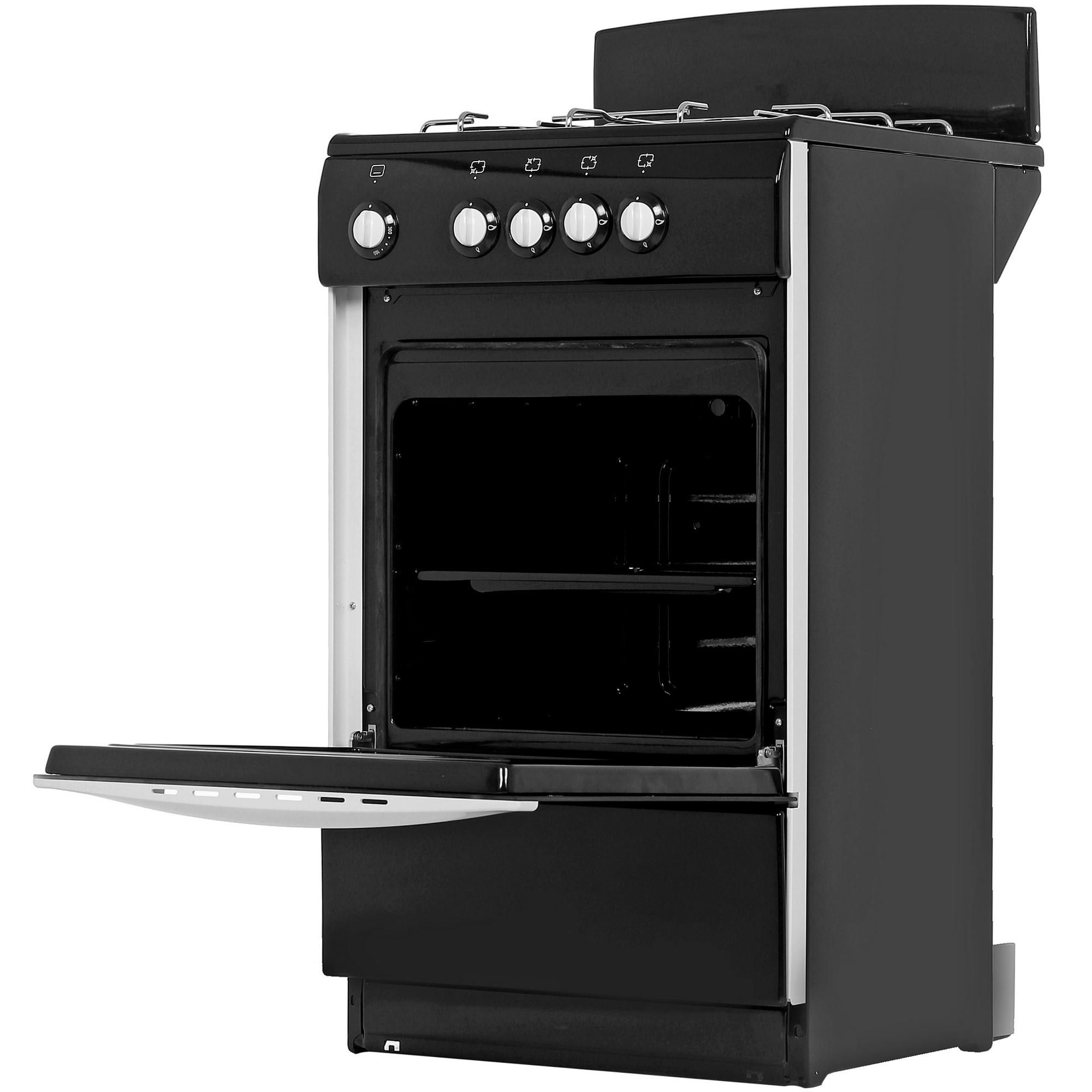 1186050 Газовая плита De Luxe 5040.38Г (Щ) черный STDN-0041059 - Вид №4