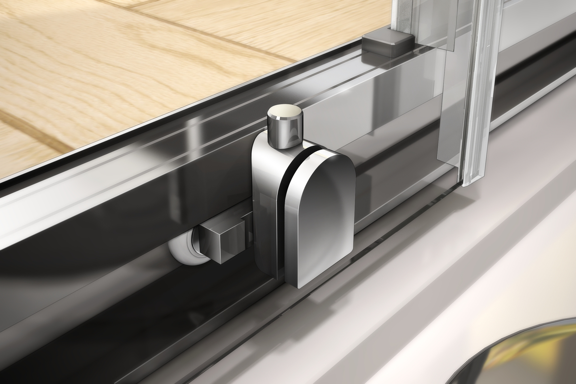 Душевой уголок CEZARES PRATICO-RH-1-120/90-C-Cr - Вид №4