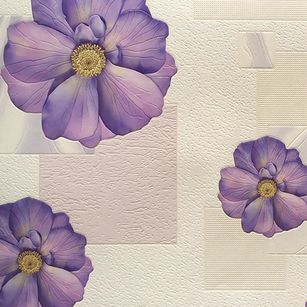 Обои виниловые Elysium Герда фиолетовые 0.53 м 97503 STLM-2092288 - Вид №1