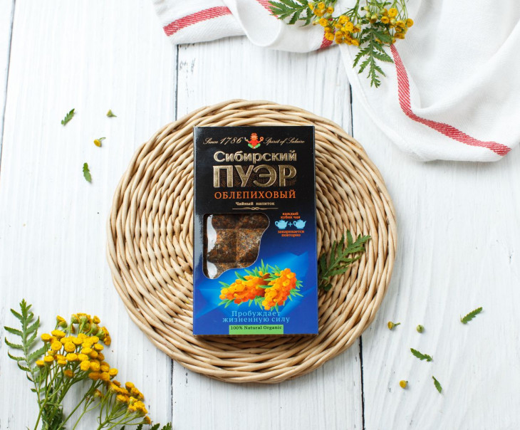 6676 Сибирский пуэр "Облепиховый" Вкусляндия  - Вид №3