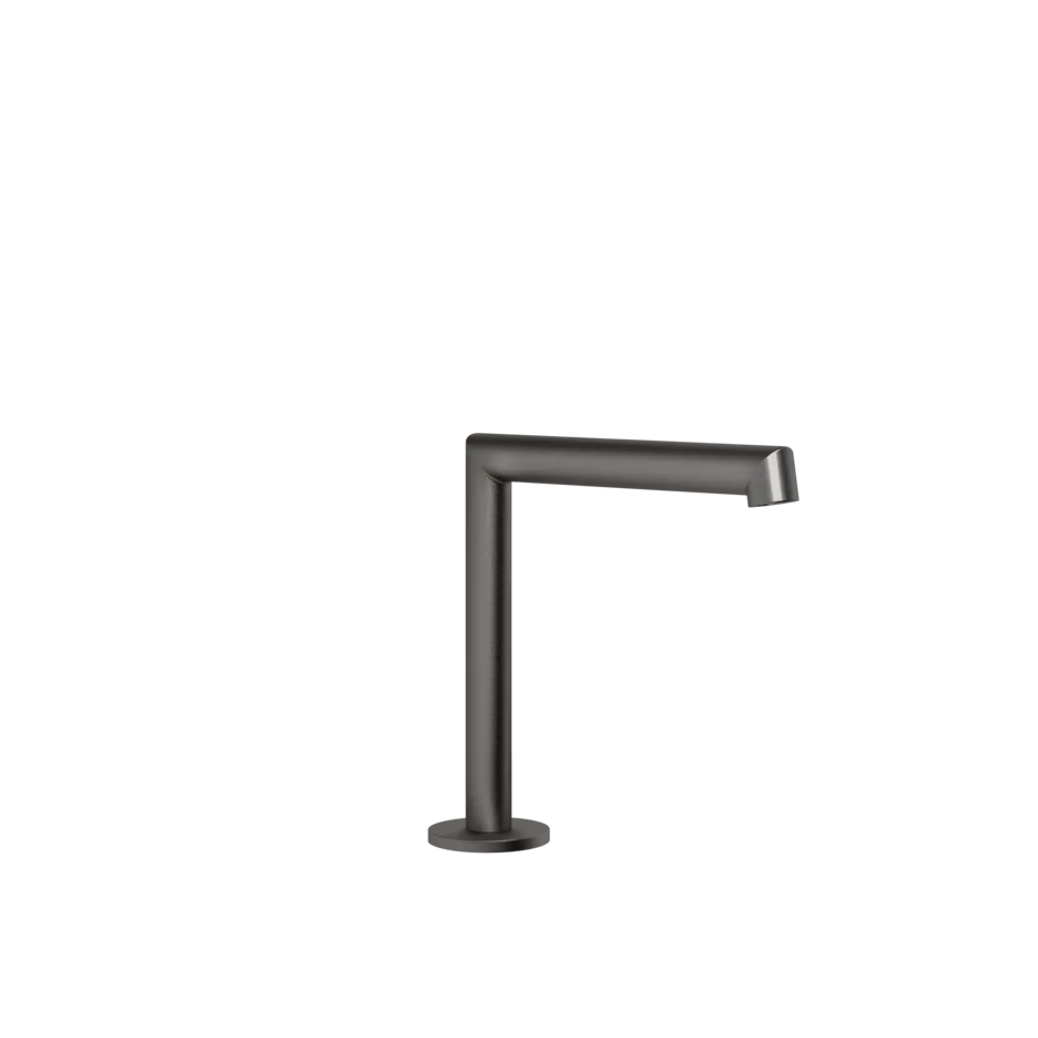Носик для умывальника 63321 707 Gessi Anello ЧЕРНЫЙ МЕТАЛЛ BR. PVD 63321707