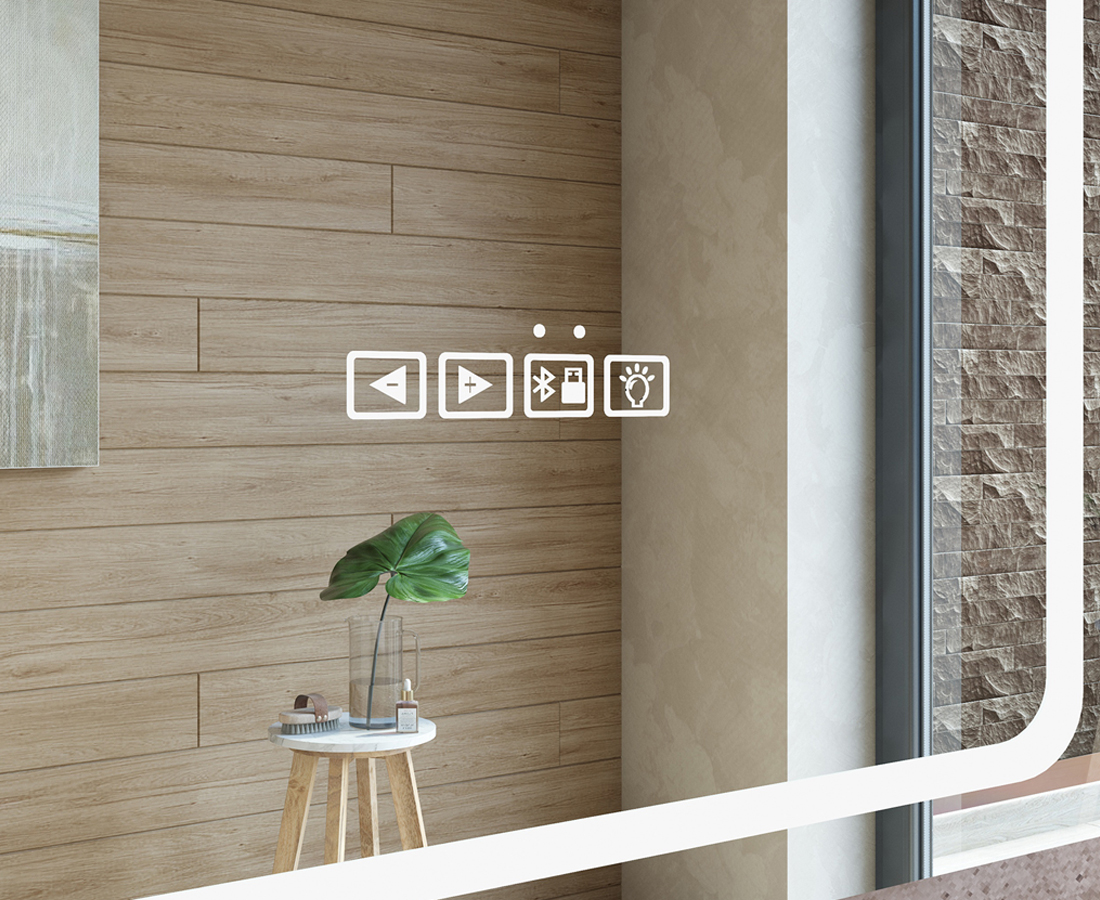 НовинкаЗеркало Eva Media L 1000 VIGO sun-id-665207 - Вид №1