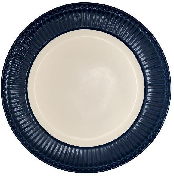 Тарелка Alice dark blue Greengate STWPLAAALI2206