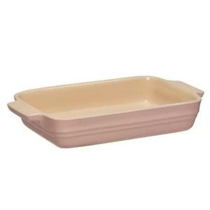Блюдо прямоугольное Le Creuset, каменная керамика, 26х17 см, розовое