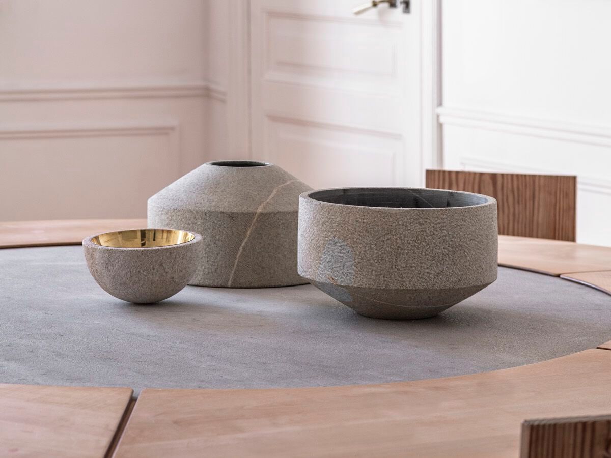 Центральные части из мыльного камня Gardeco Objects APICOADOS ARCH-00019581