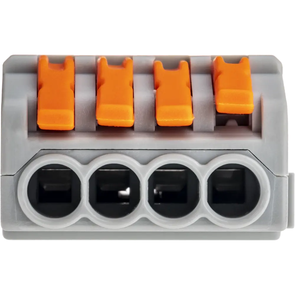 87887425 Клемма разветвительная Duwi 26666 5-проводная 4 мм 4 шт. STLM-1104310  - Вид №5