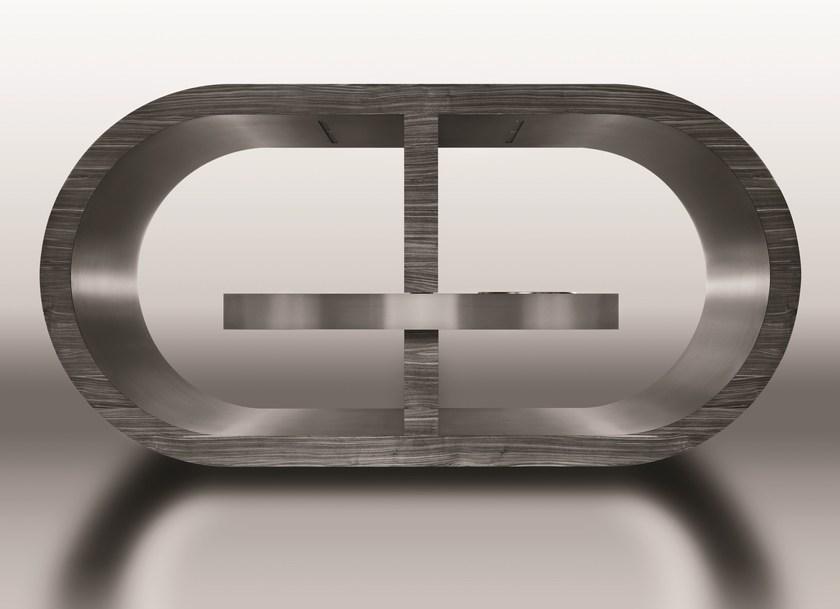 Strato Cucine Кухня из нержавеющей стали и розового дерева Marco gorini sun-id-1489517 - Вид №1