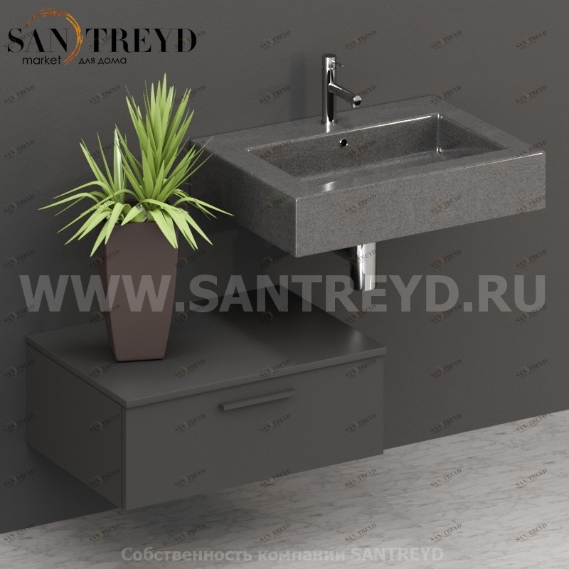 T07052CF2 Столешницы для использования в сочетании с тумбами и открытыми тумбами 70 см коричневая Globo ARREDO WOOD Италия Ceramica Globo