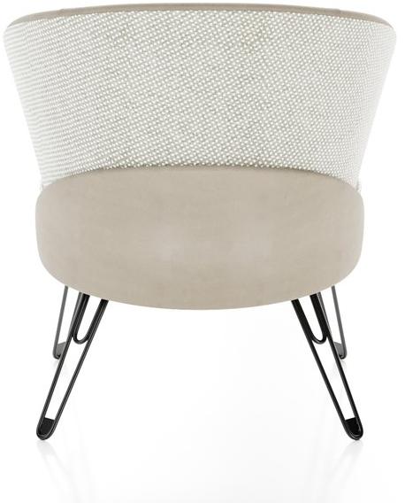 Liu Jo Living Collection Кресло с тканевой обивкой Urban fan Lsp - Вид №4