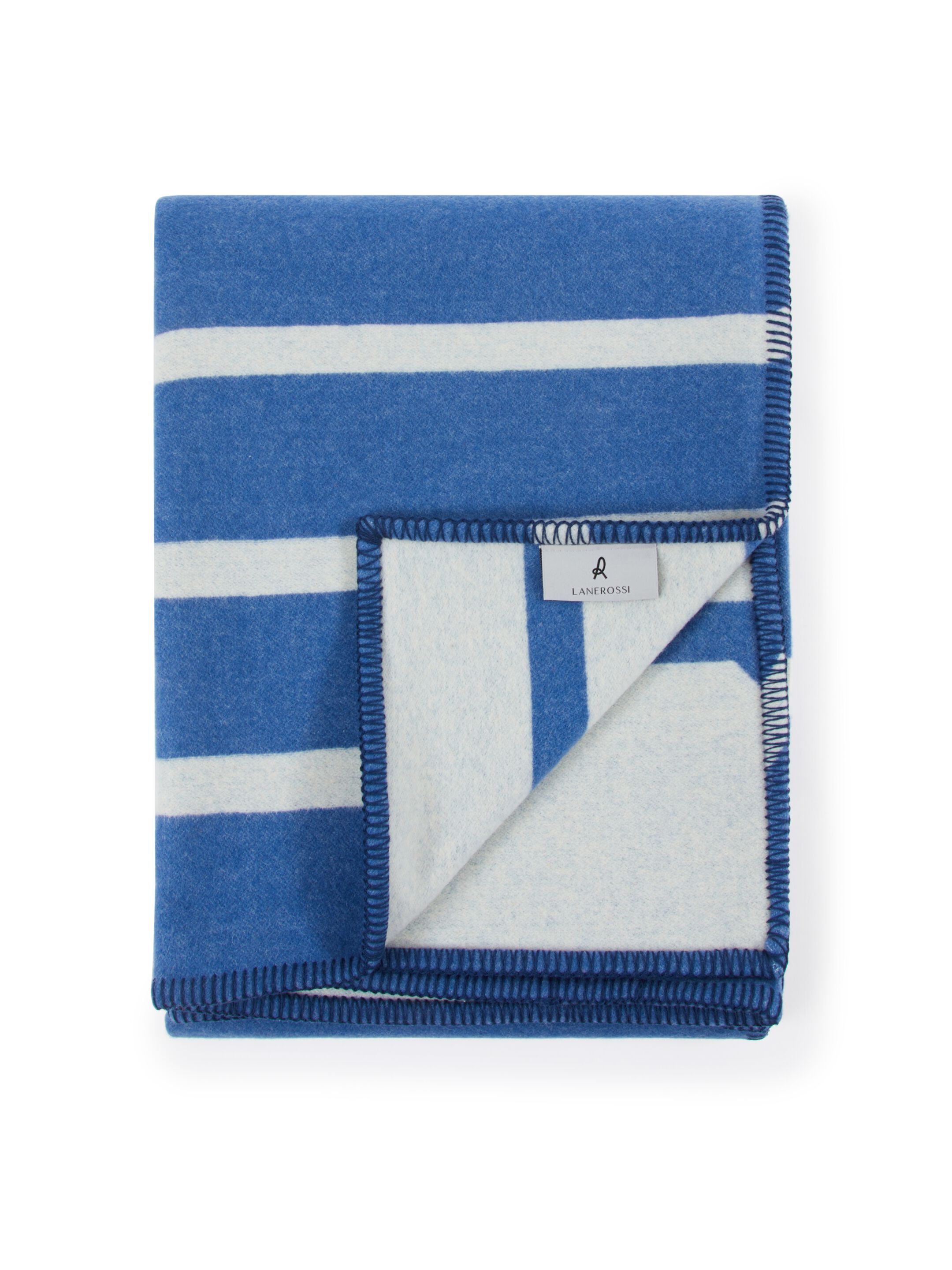 Plaid double face in lana merino e cashmere Lanerossi Оптическая ARCH-00093787 - Вид №17