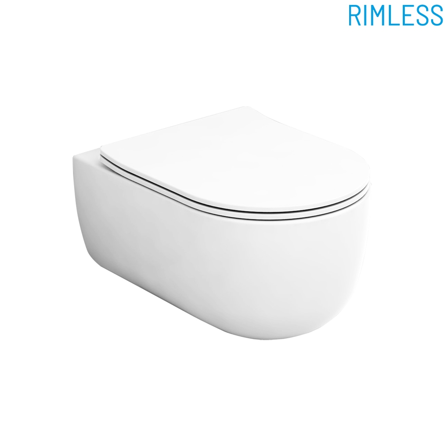 MILSET03 Подвесной унитаз настенный Серый Olympia Ceramica Milady Италия