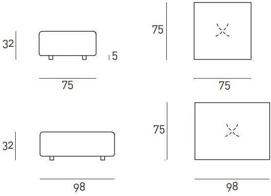 Living Divani Съемный диван Wall sun-id-1347875 - Вид №10