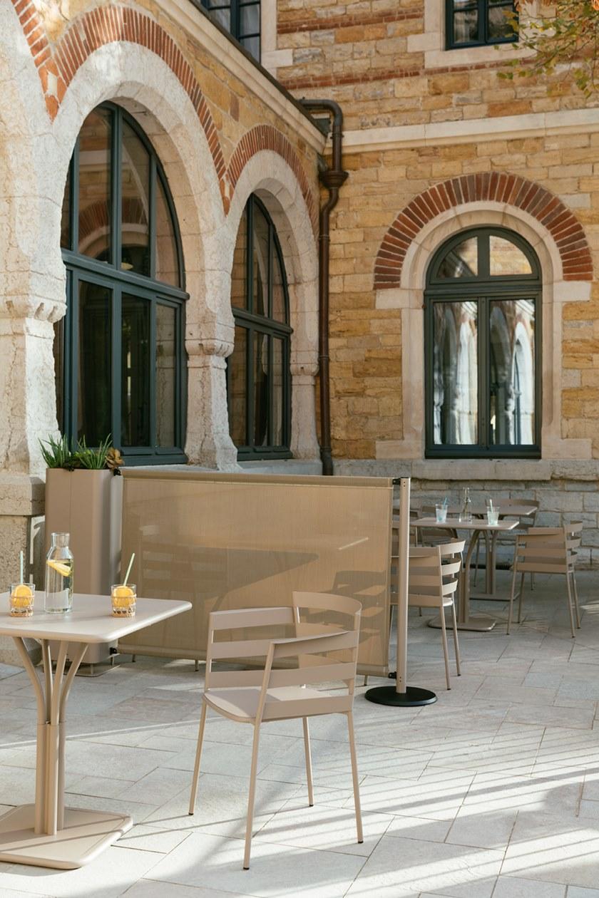 Fermob Садовый стул из стали с подлокотниками Rythmic 4402 - Вид №2