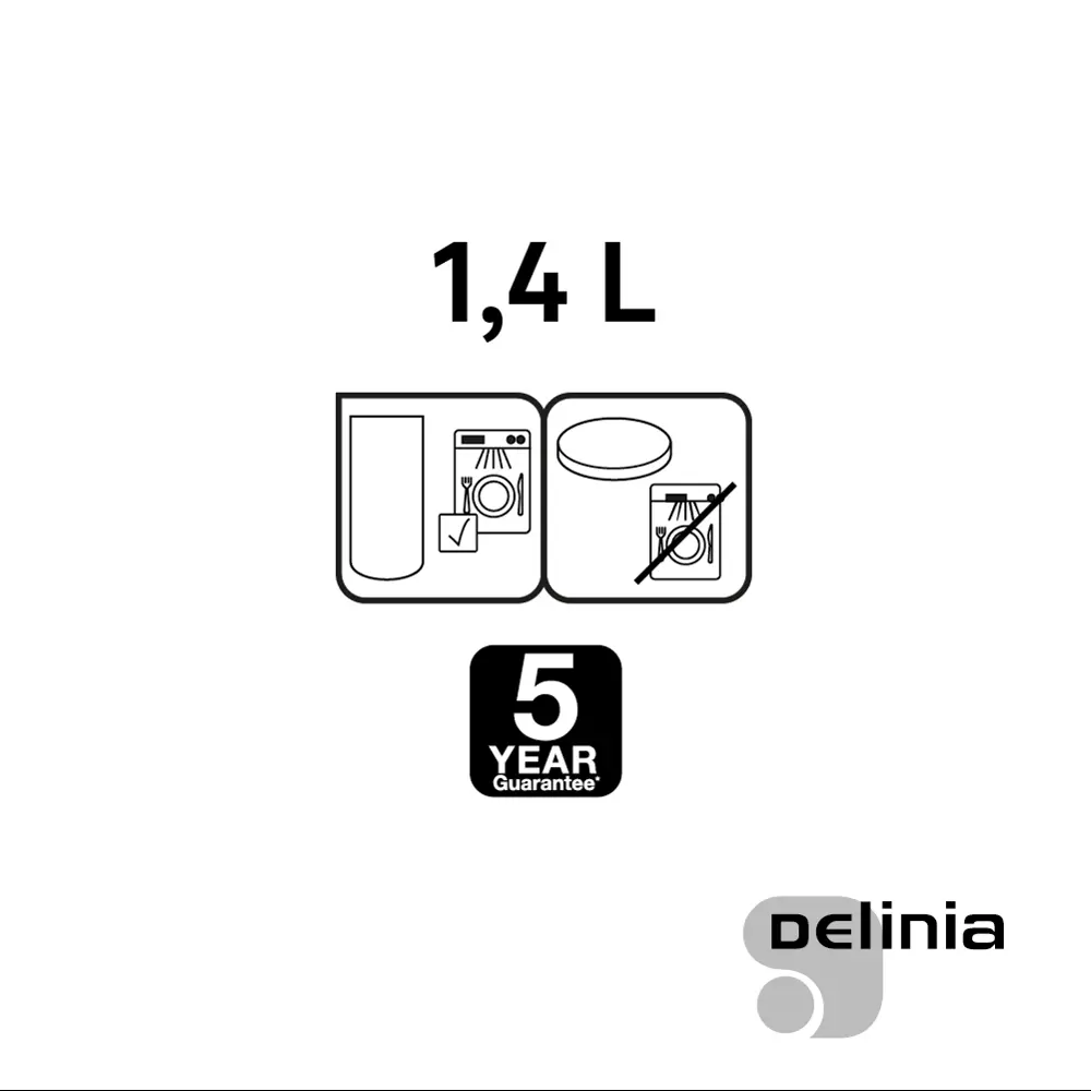Банка Delinia 1.4 л стекло/бамбук цвет прозрачный STLM-2008321 - Вид №2