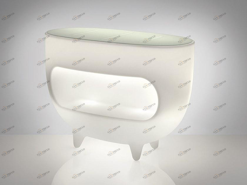 SLIDE Барная стойка с подсветкой из полиэтилена sun-id-1353974