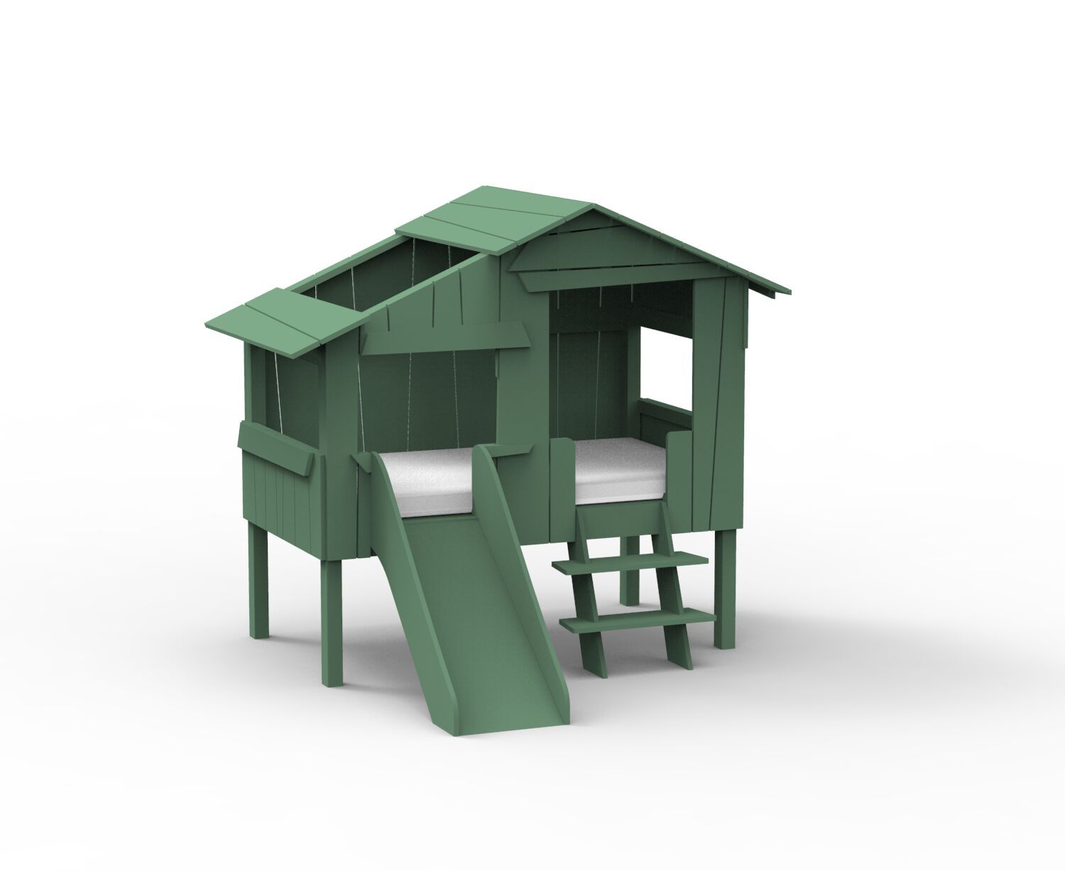 Кровать-чердак из МДФ Mathy by Bols TREEHOUSE BEDS &amp ARCH-00114895 - Вид №29