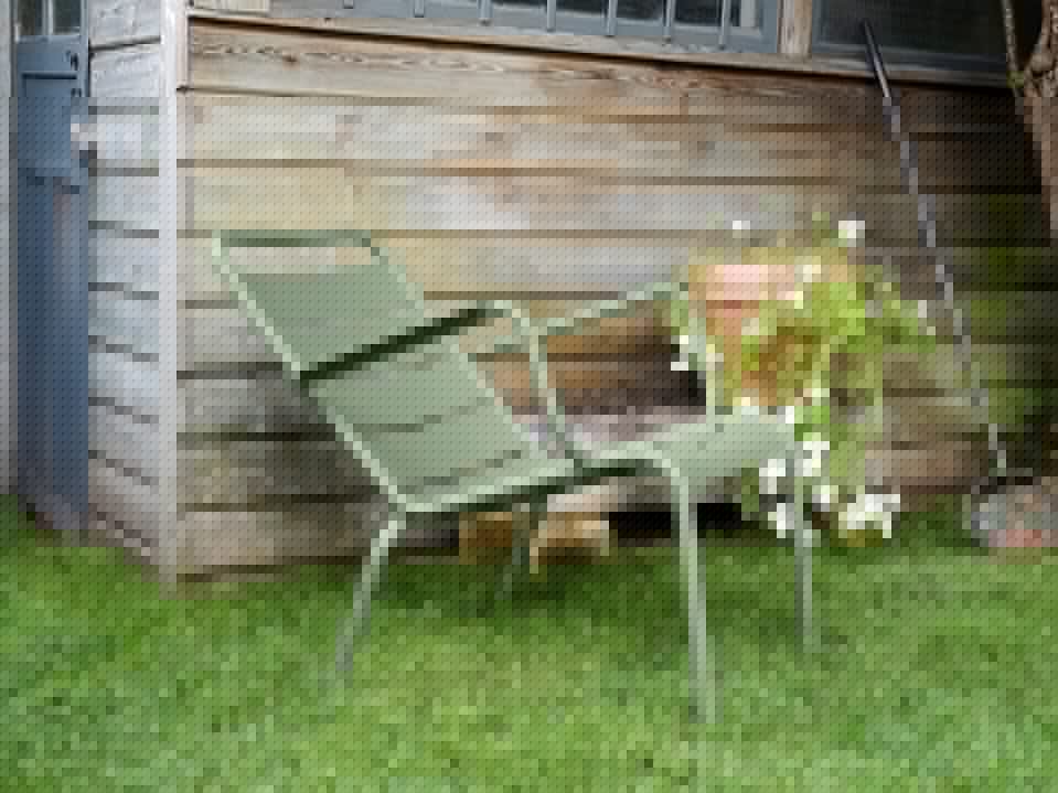 Алюминиевый штабелируемый садовый стул с подлокотниками Fermob Luxembourg ARCH-00023901 - Вид №2