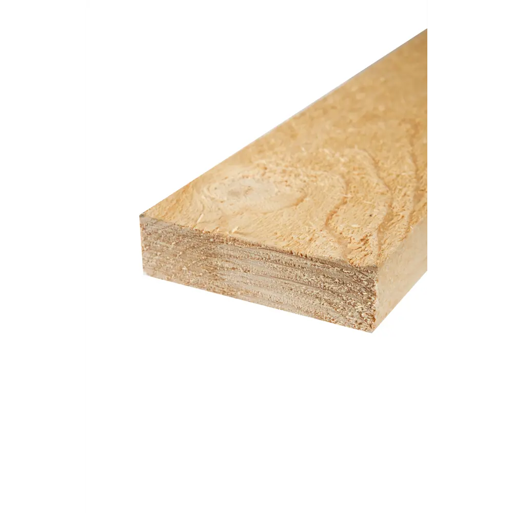 Доска нестроганая 25x100x4000 мм хвоя сорт Оптима ФГИС ЛК Santreyd STLM-2036740