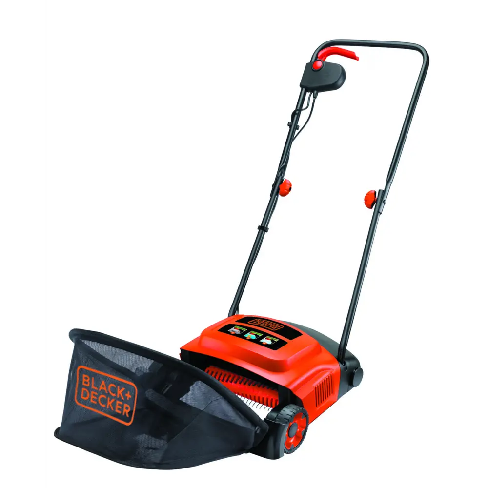 Аэратор для газона электрический Black Decker GD 300, 600 Вт 30 см BLACK + DECKER STLM-2104351