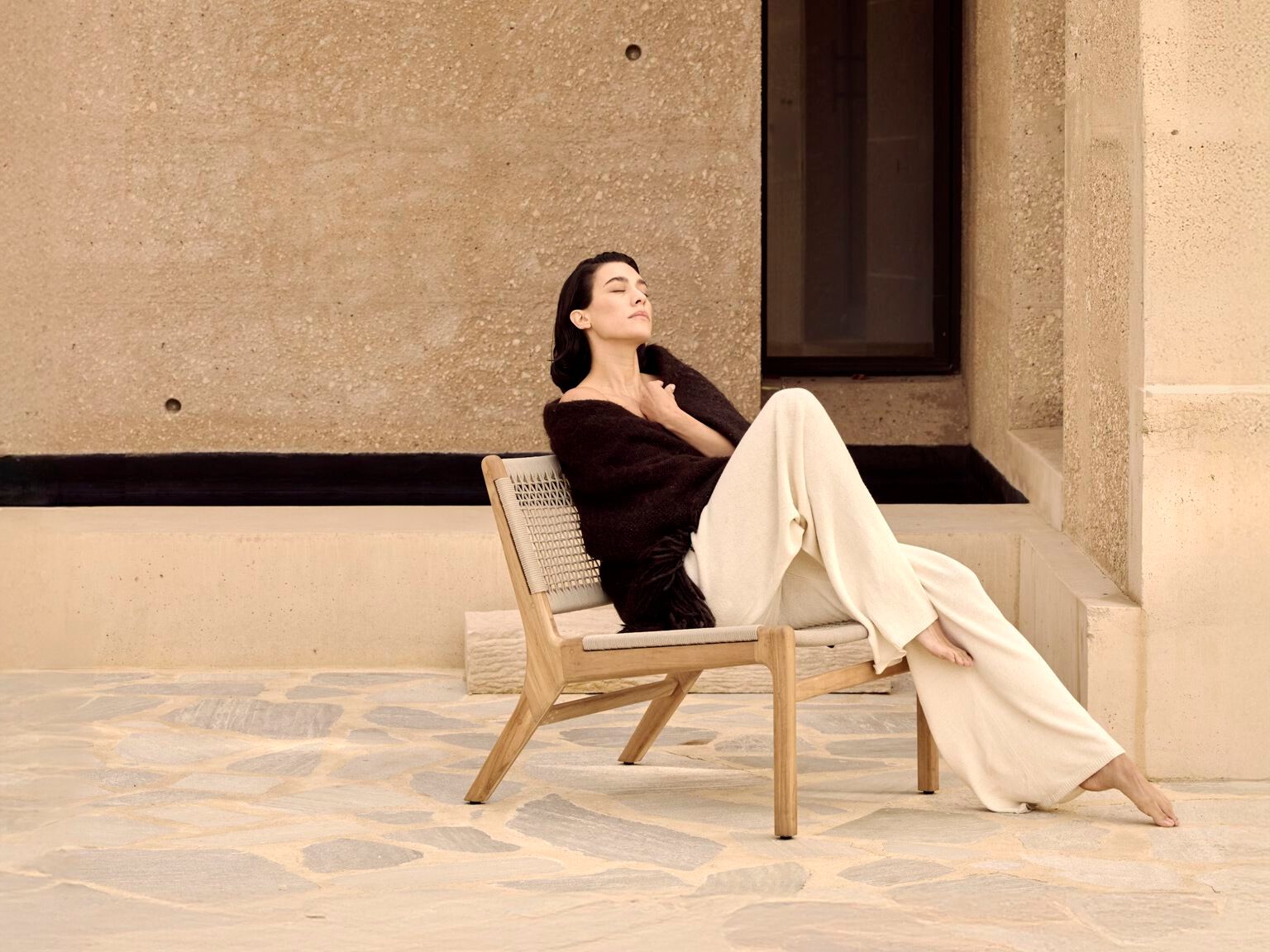 ТИК и веревочный садовый стул Ethnicraft Джек ARCH-00005038 - Вид №7