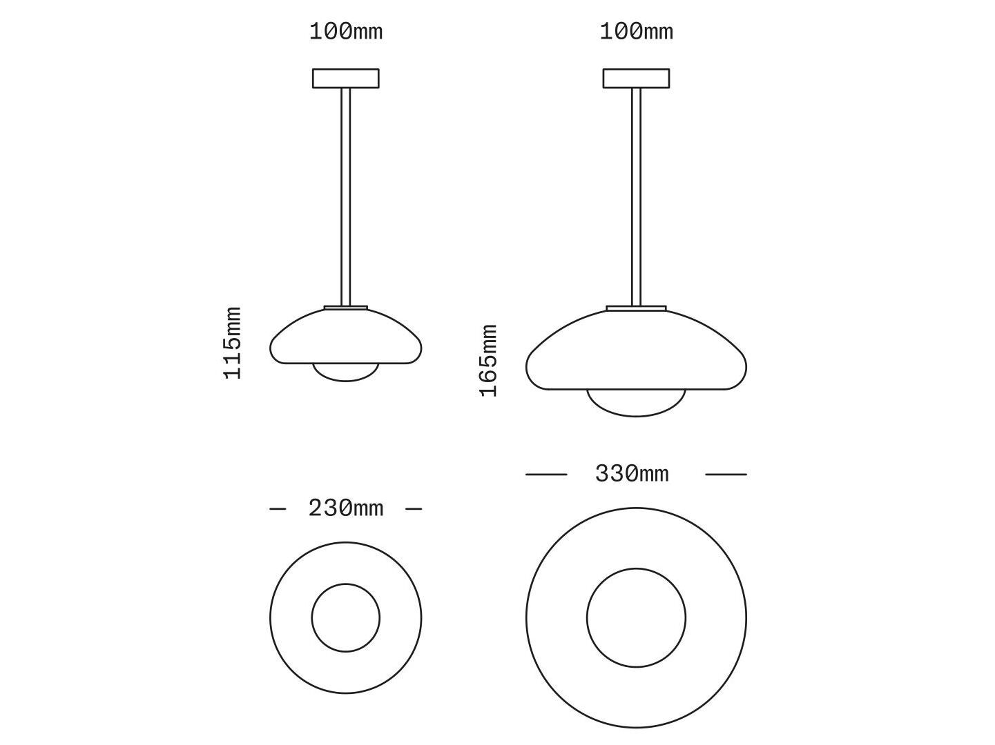 Светодиодный подвесной светильник из латуни и ледяного стекла SkLO Pillow ARCH-00066023 - Вид №7