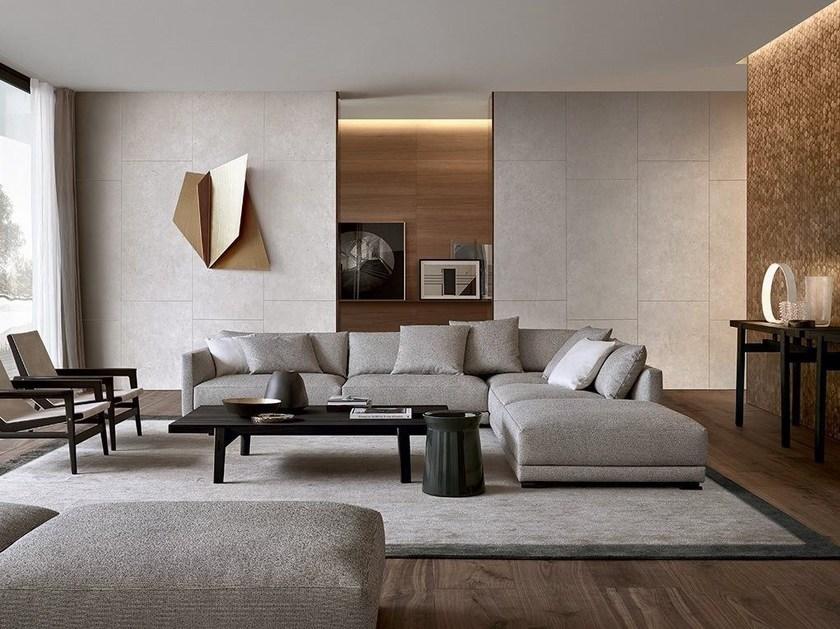 Poliform Модульный угловой диван из ткани Bristol sun-id-1376240 - Вид №1