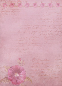 007447 Декупажная карта 21 x 29.7 см СК "Лиловый рассвет" Чип-Арт